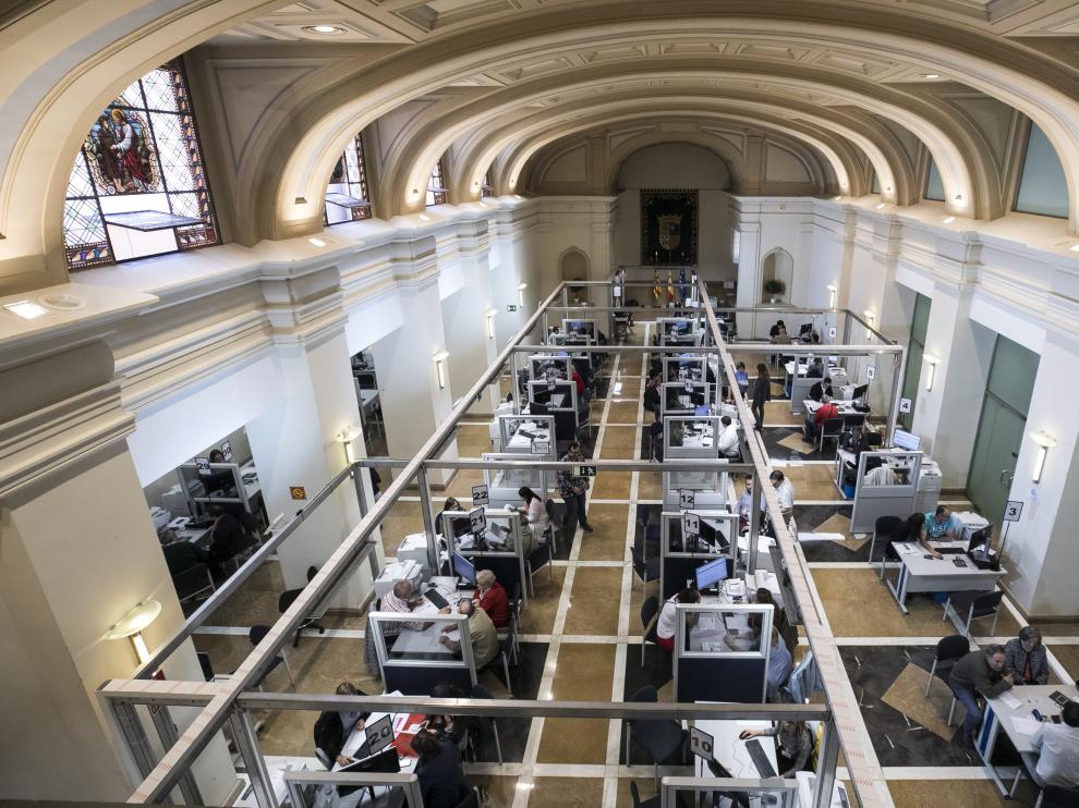 Oficinas de Hacienda para hacer la declaración de la Renta en Zaragoza.
