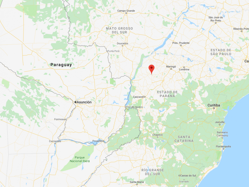El dinosaurio ha sido descubierto en la localidad de Cruzeiro do Oeste, en el estado de Paraná.