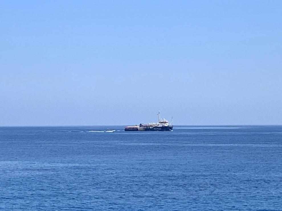 El barco de la ONG alemana 'Sea Watch'.