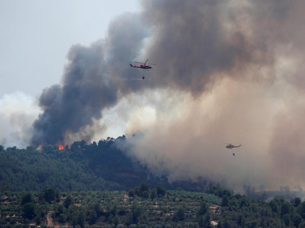 Incendio en Tarragona