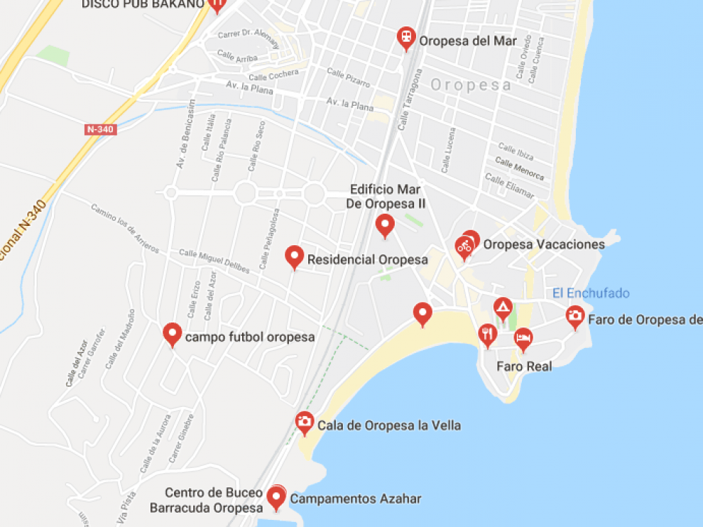 Los jóvenes iban circulando por la carretera del puerto de Oropesa.