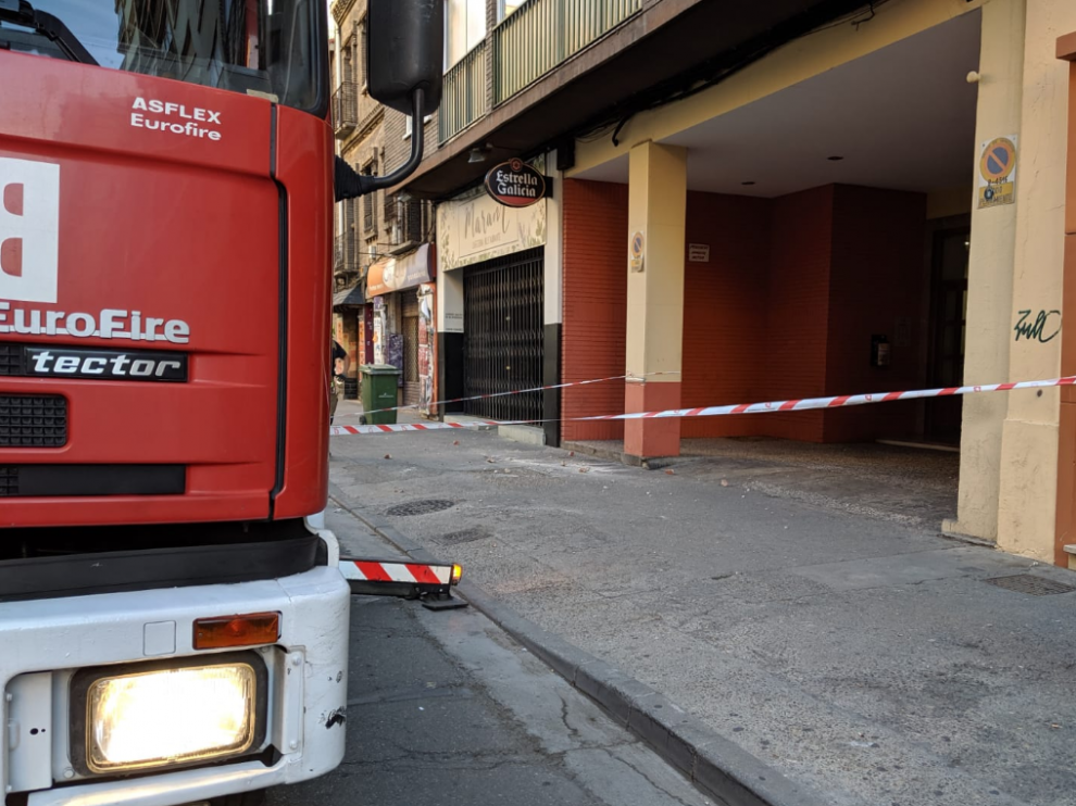 El desprendimiento no ha causado, en principio, ningún herido