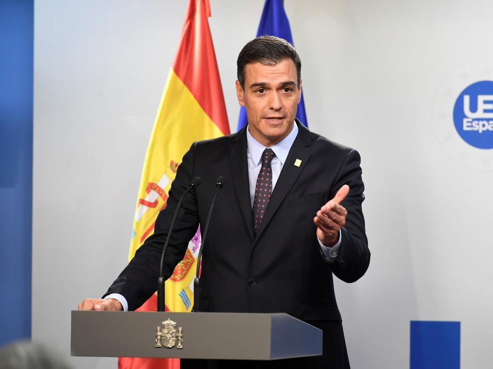El presidente del Gobierno en funciones, Pedro Sánchez.