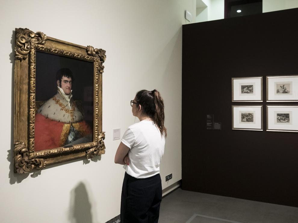El retrato procedente del Museo Thyssen, junto a varios 'desastres'