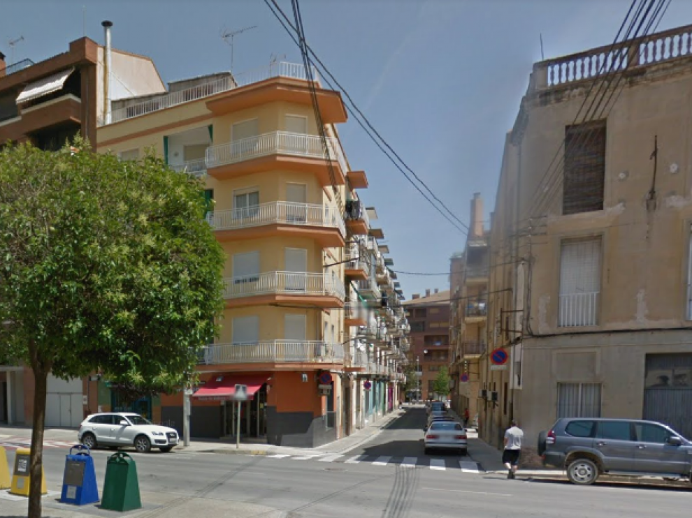 El suceso ocurrió en la calle Tarragona
