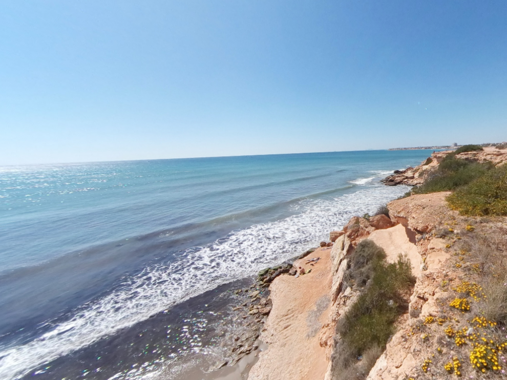 Playa de Punta Prima, en Orihuela-Costa.