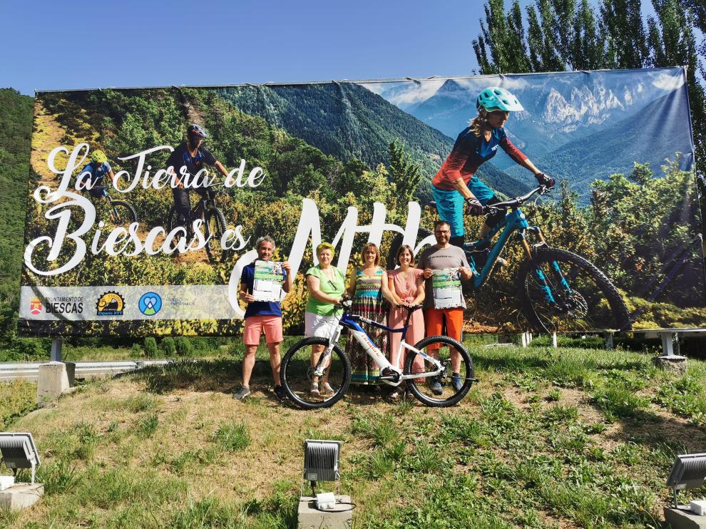 Rutas BTT en Biescas.