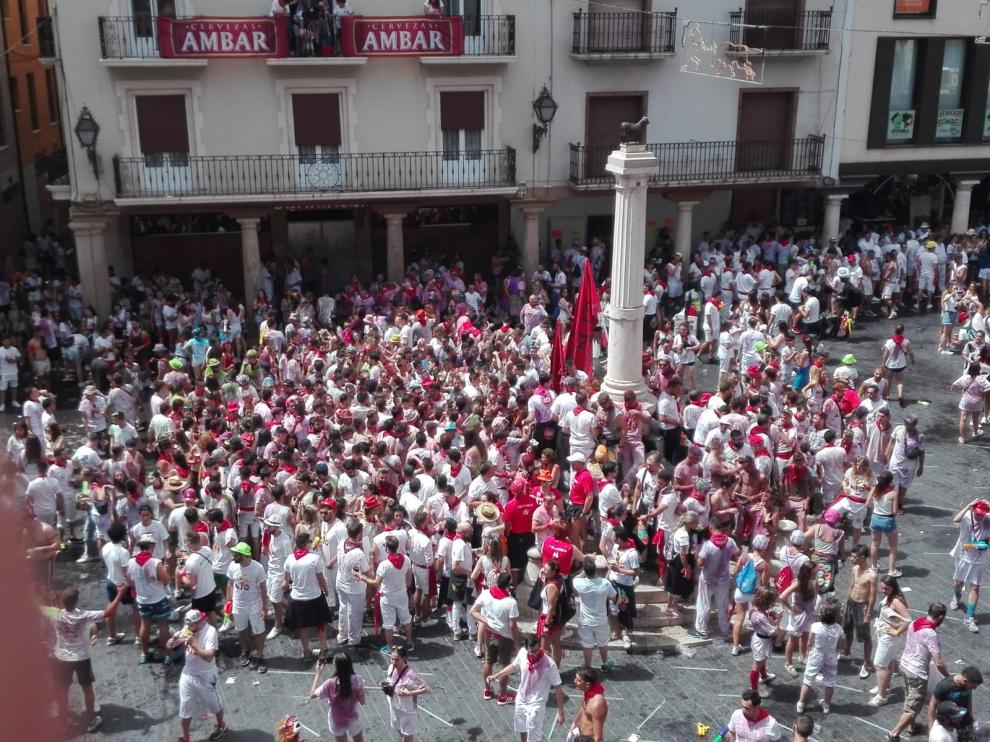 Los hoteles de Teruel están al completo este fin de semana. La ciudad triplica su población durante las fiestas de la Vaquilla.