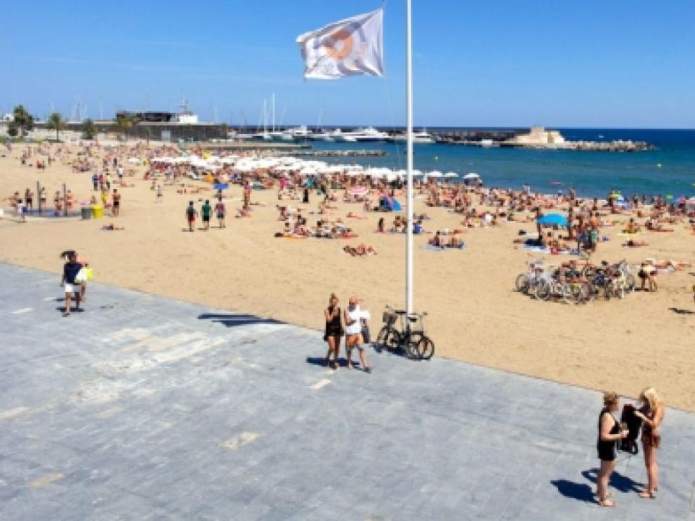 Playa del Somorrostro, donde se produjeron las detenciones.