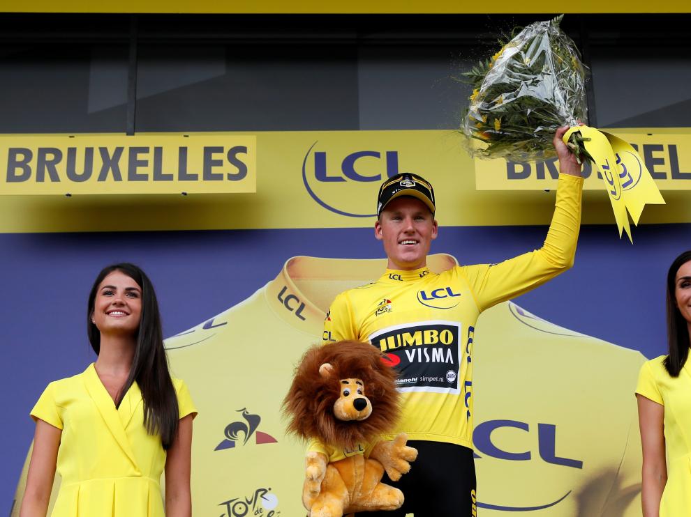 Teunissen, primer líder del Tour de Francia.