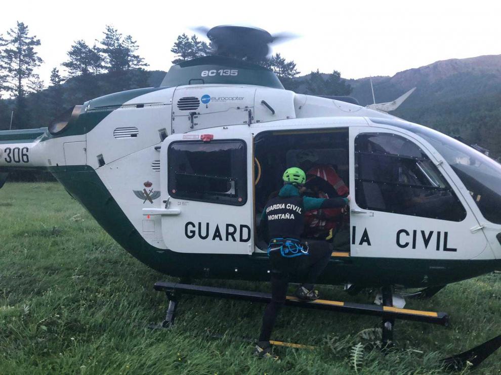 Operativo de rescate en Hecho