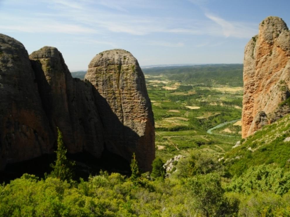 Los mallos de Riglos.