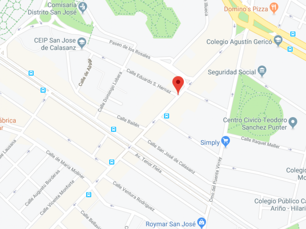 Los hechos han ocurrido en la avenida de San José.