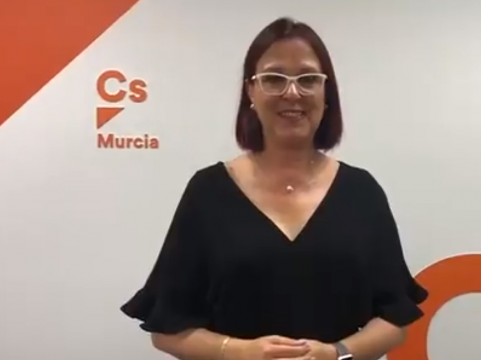 La portavoz parlamentaria de Ciudadanos en la Asamblea Regional, Isabel Franco