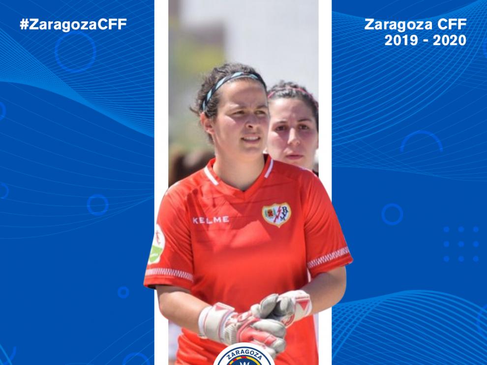 La portera leonesa Cristina Portomeñe