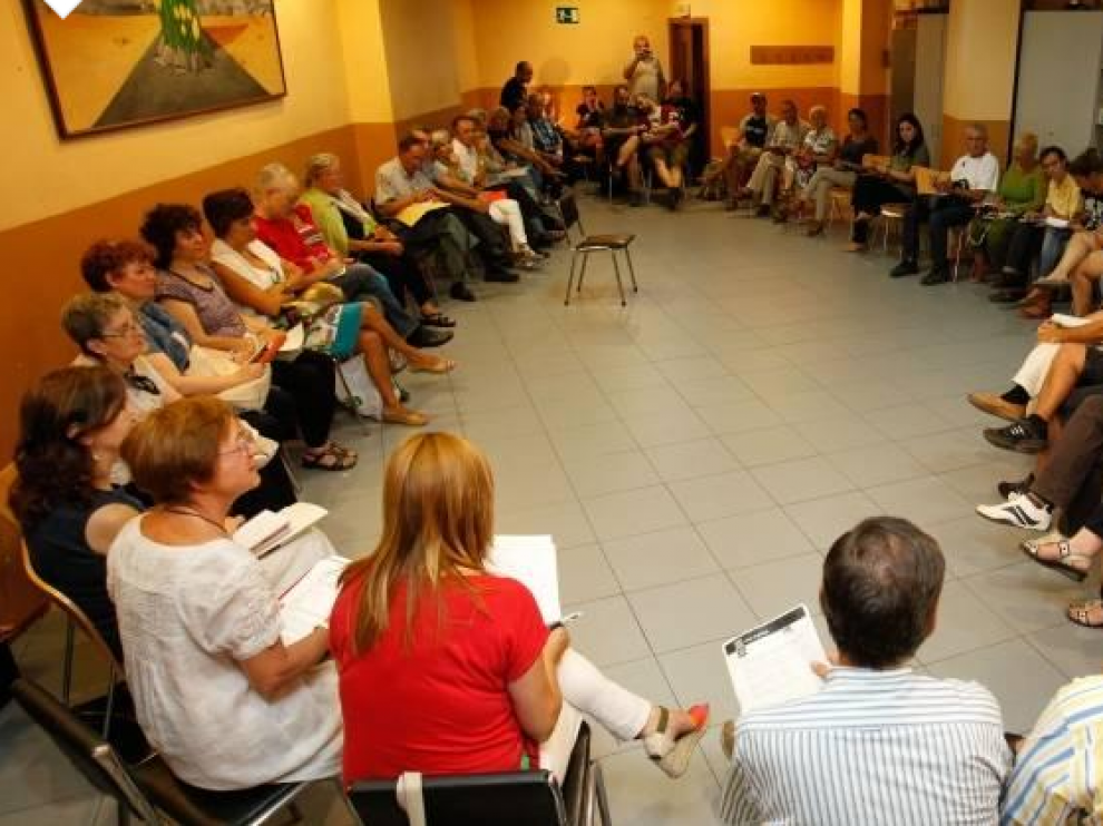 Socios de la Plataforma de Salud Mental de Aragón.