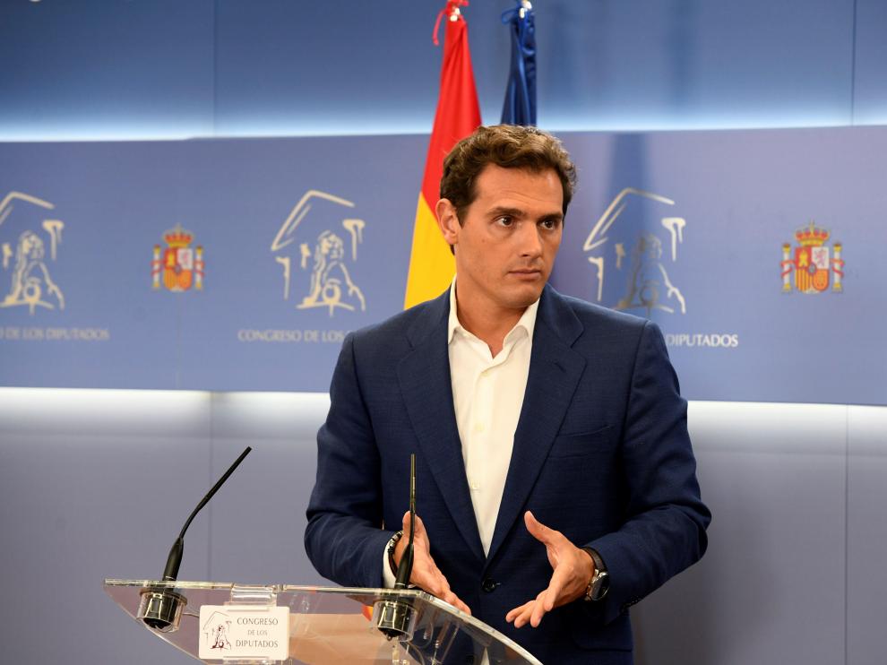 El líder de Ciudadanos, Albert Rivera.