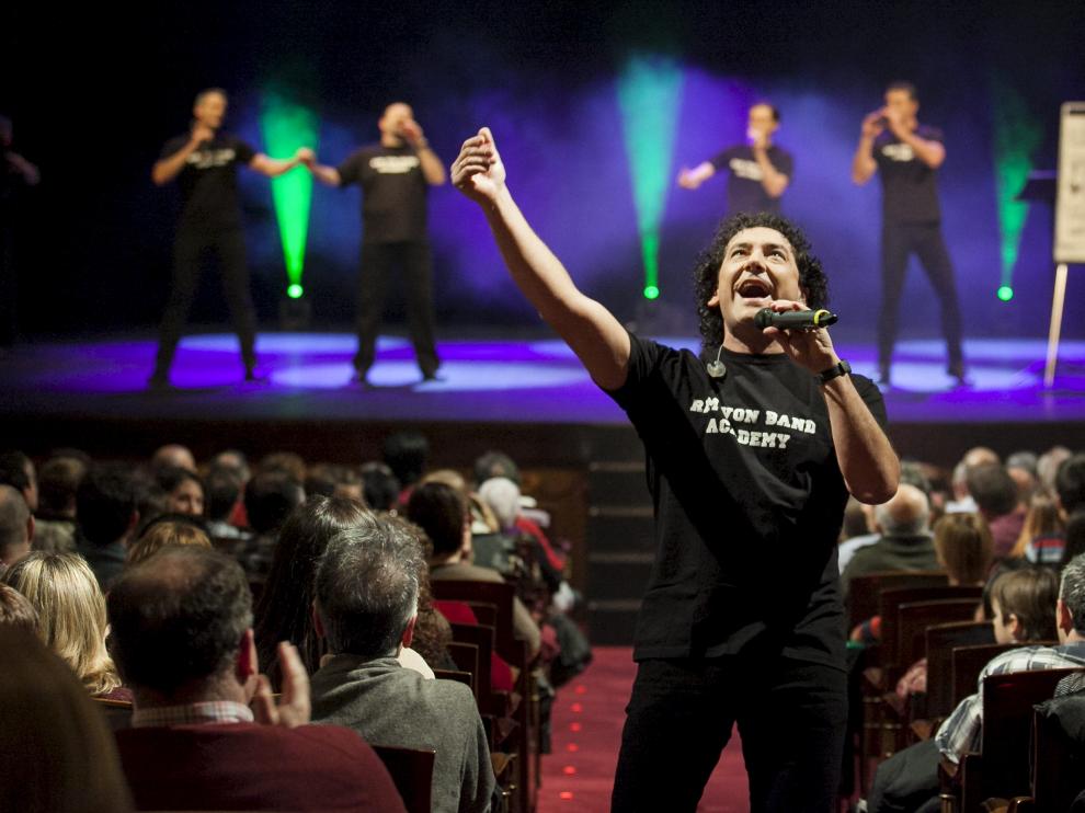 ACTUACION DE B VOCAL EN EL TEATRO PRINCIPAL / 02-01-2016 / FOTO: ARANZAZU NAVARRO