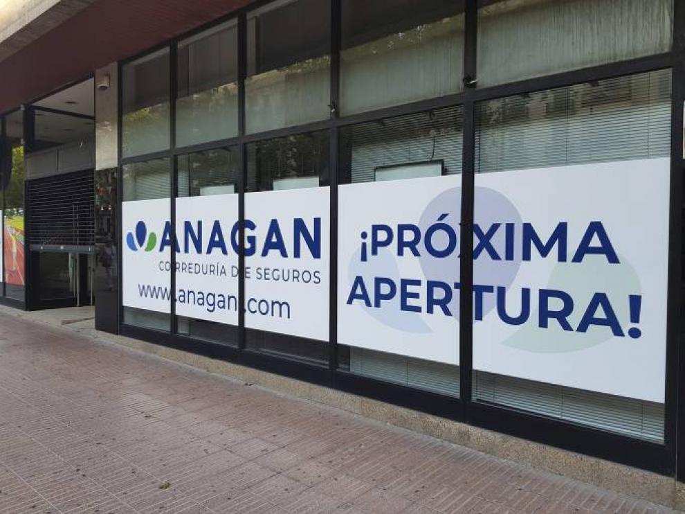 Nuevas instalaciones de Anagan en el paseo de Sagasta de la capital aragonesa