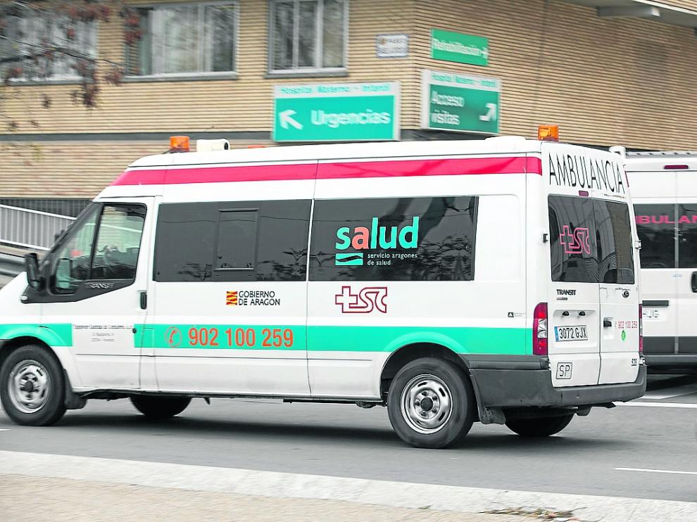 La plantilla de las ambulancias ha mostrado su malestar por las últimas agresiones sufridas.