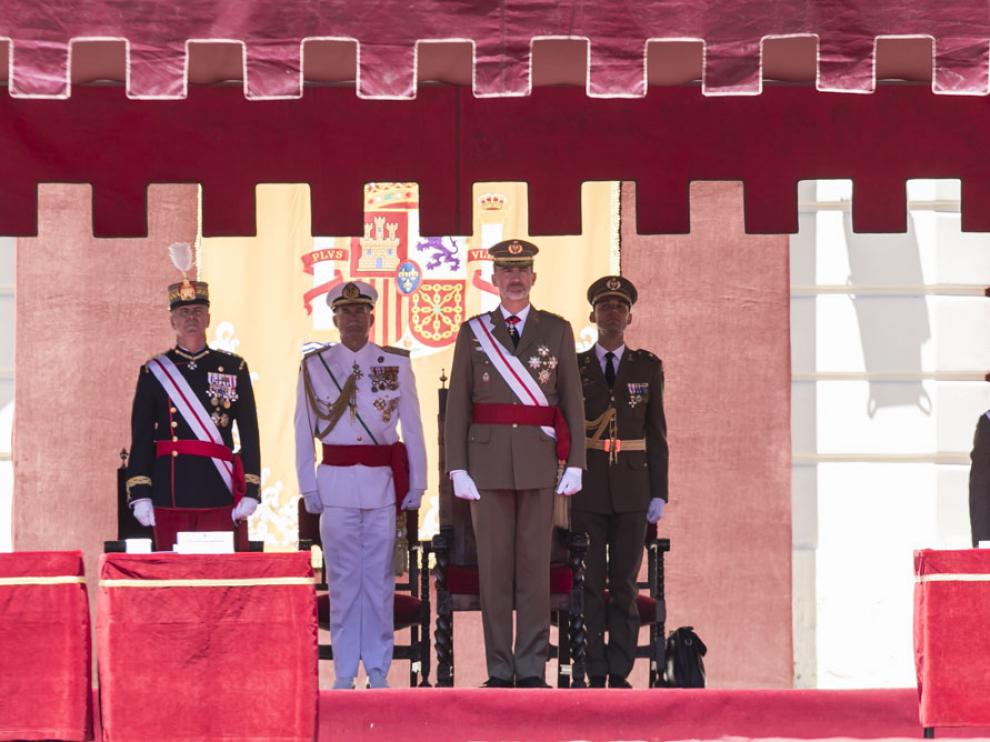 El Rey ha presidido la nueva entrega de Despachos en la AGM