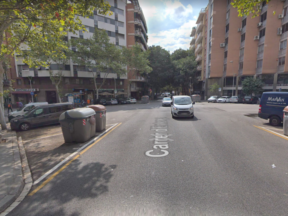 Los hechos tuvieron lugar en el número 90 de la calle Entenza