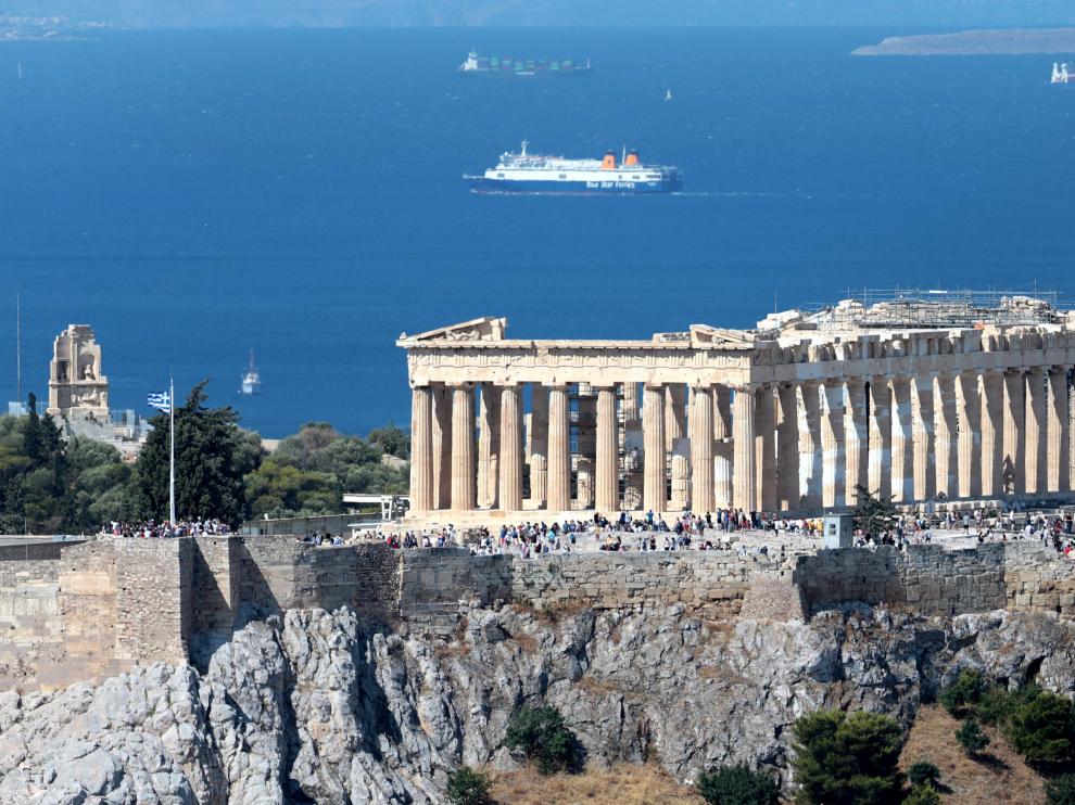 Temporal en el norte de Grecia.
