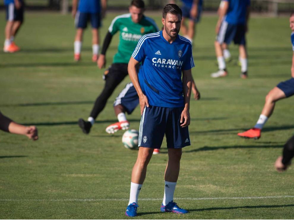 Francisco Javier 'Pichu' Atienza, nuevo defensa central del Real Zaragoza.