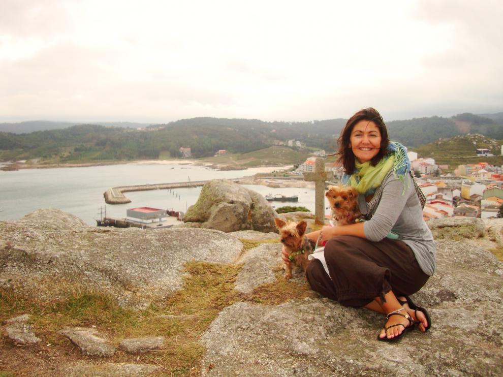 Silvia Porras, fundadora de la iniciativa en Zaragoza ‘Tu perro es bienvenido’.