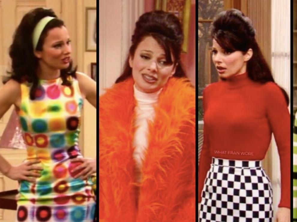 Algunos de los modelos de la niñera los recopila en Instagram ‘What Fran Wore’