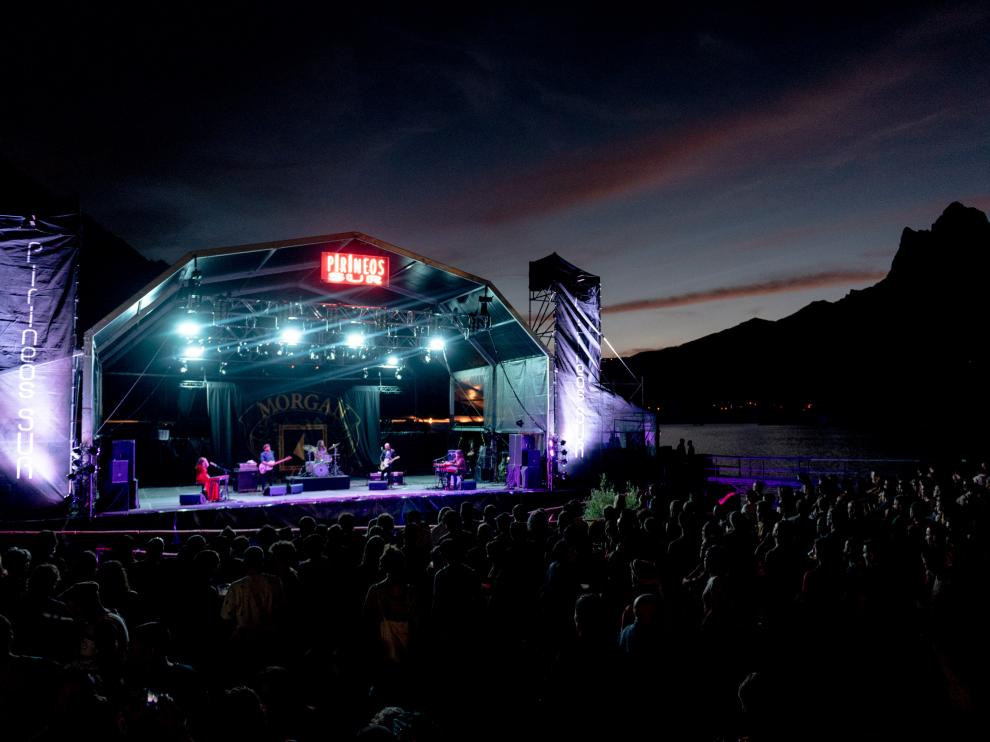 Concierto de Morgan en la primera noche de Pirineos Sur 2019