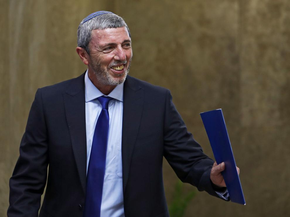 El ministro israelí de Educación en funciones, Rafi Peretz.