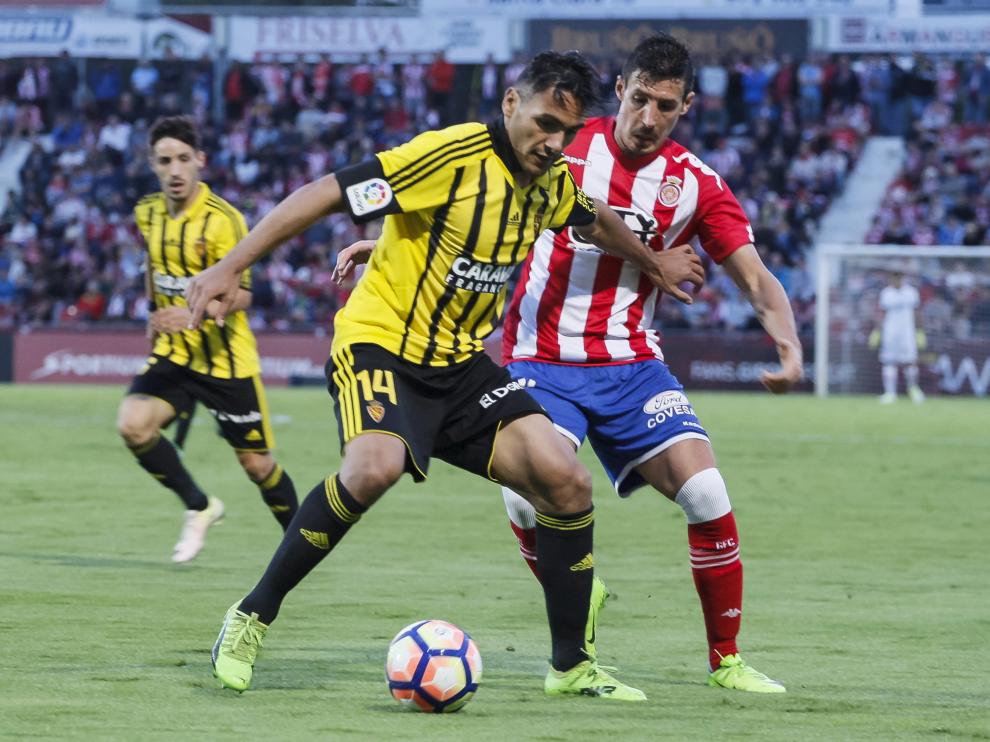 Marcelo Silva, durante su etapa como futbolista del Real Zaragoza.