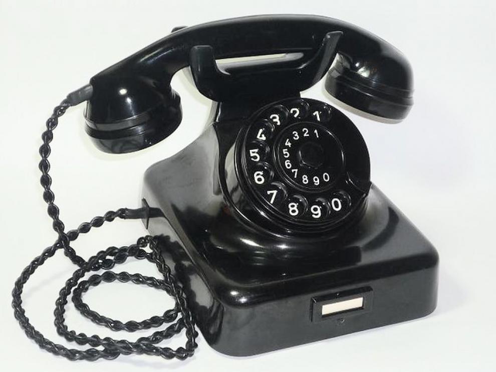 Los clásicos teléfonos estaban hechos de baquelita