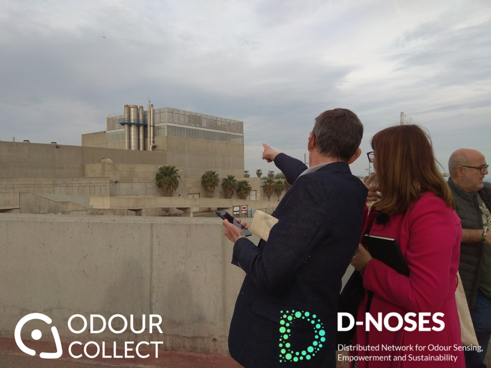 La ciudadanía puede participar incorporando información sobre olores que da lugar a mapas colaborativos