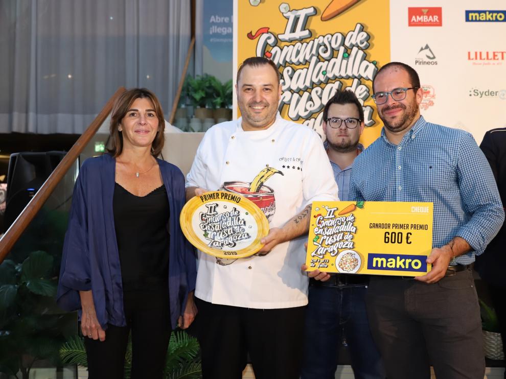 Ganador de la II Edición del Concurso de Ensaladilla Rusa de Zaragoza.