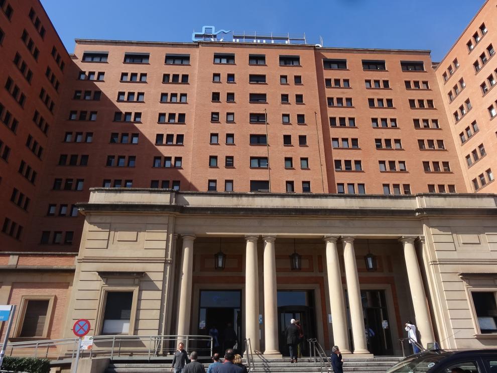 La mujer fue ingresada en el hospital de la Vall d'Hebrón.