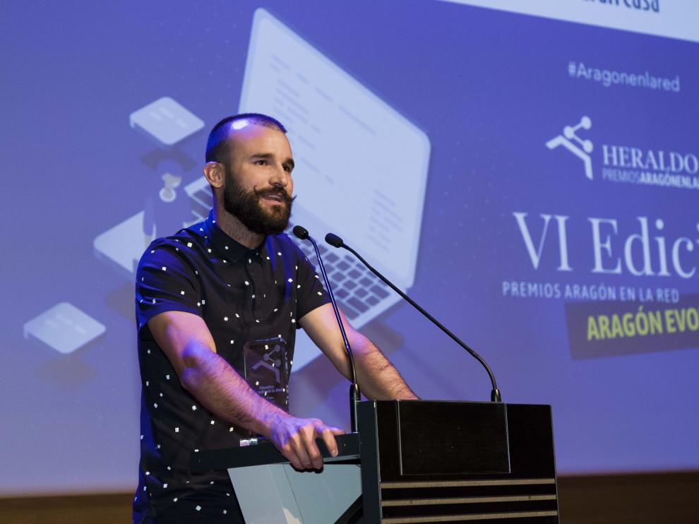 PREMIOS ARAGON EN LA RED / 18-07-2019 / FOTO: ARANZAZU NAVARRO