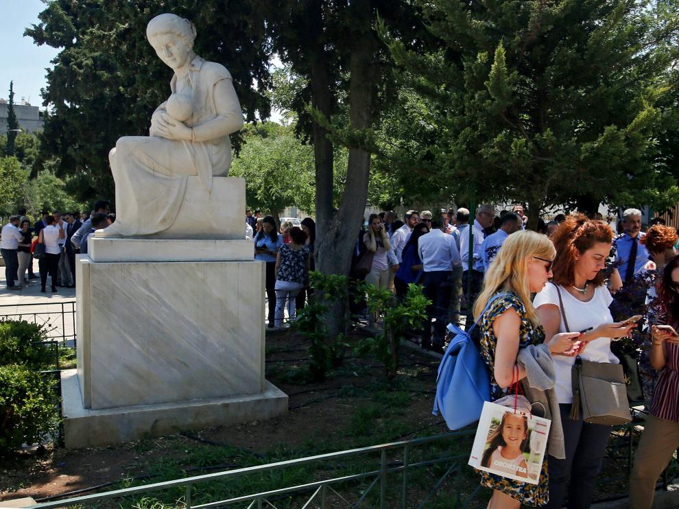 Terremoto en Atenas.