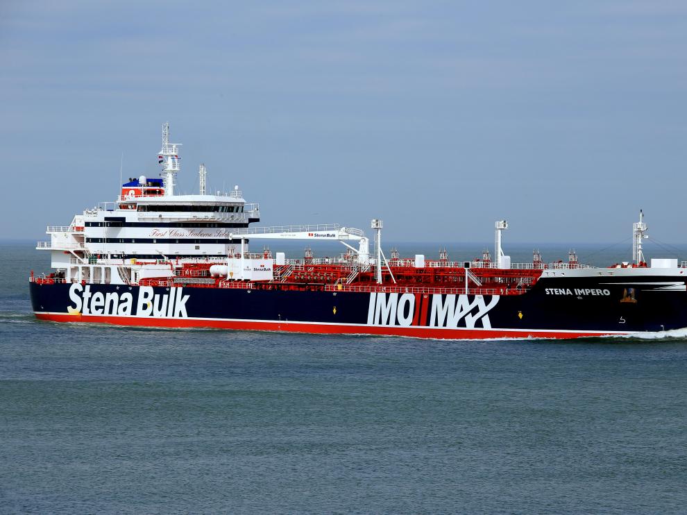 El petrolero británico Stena Impero fue capturado el viernes