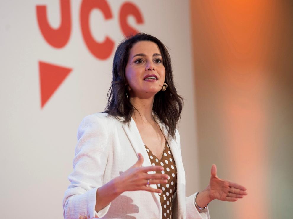 Inés Arrimadas ha participado hoy en Santander en el Campus Joven de Verano de Ciudadanos.