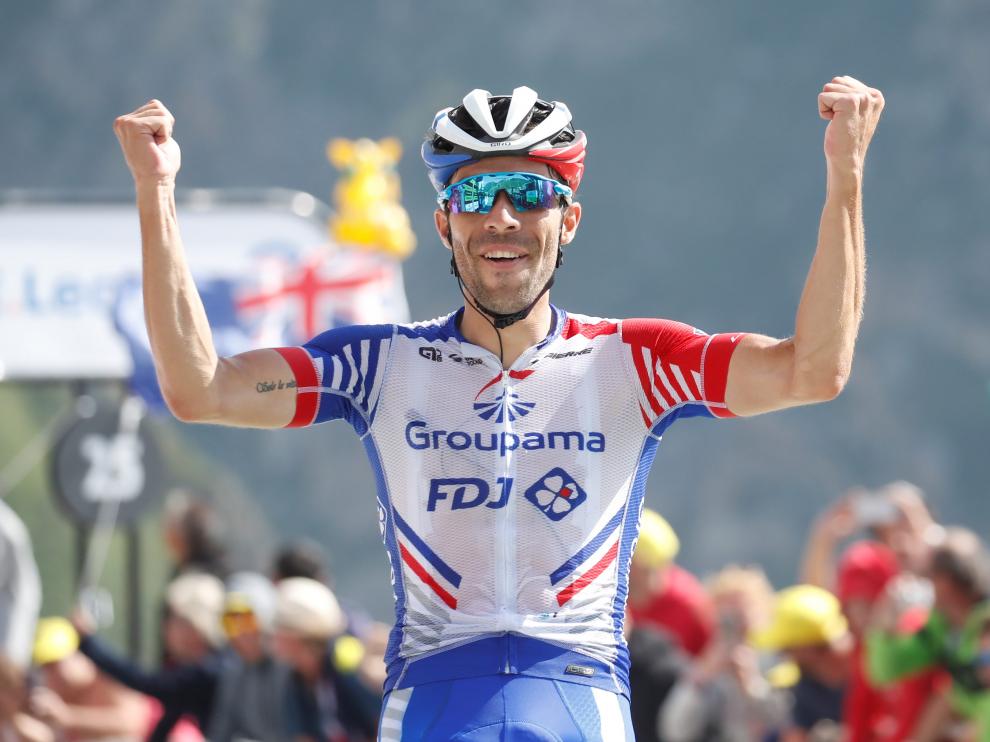 Pinot se impone en la cima del Tourmalet.