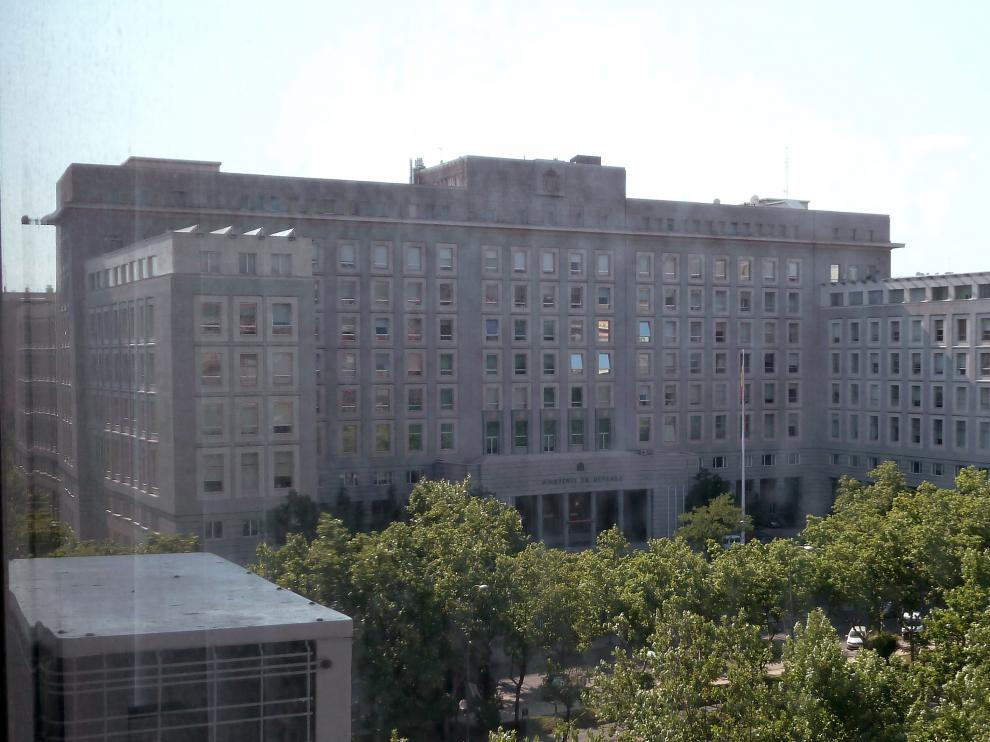 Ministerio de Defensa de España, en Madrid.