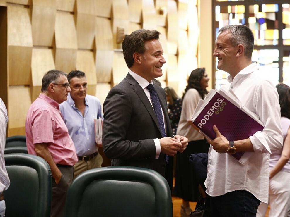 Víctor Serrano y Fernando Rivarés.