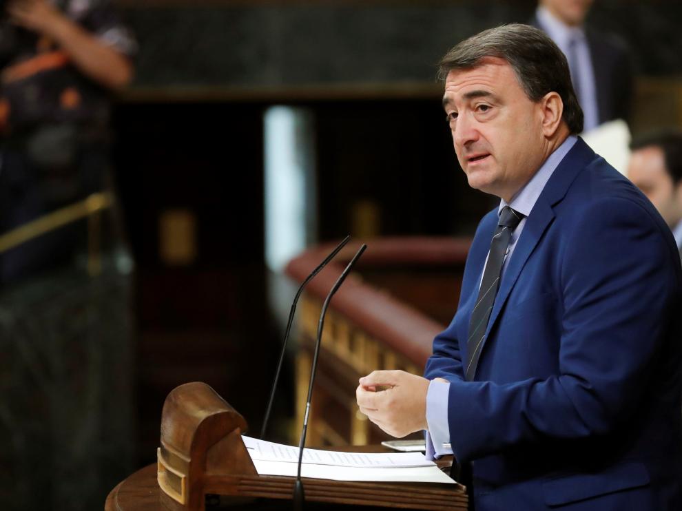 El portavoz del PNV en el Congreso, Aitor Esteban.