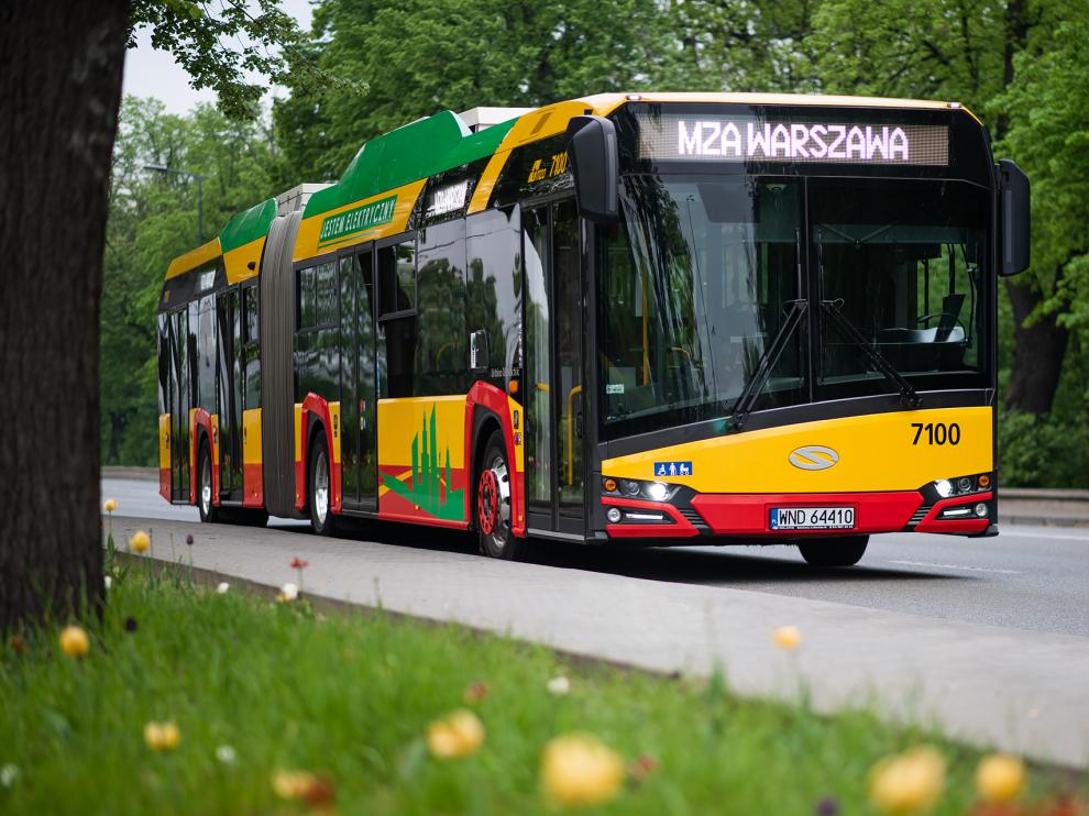 Los vehículos de Varsovia tendrán 18 metros de largo.