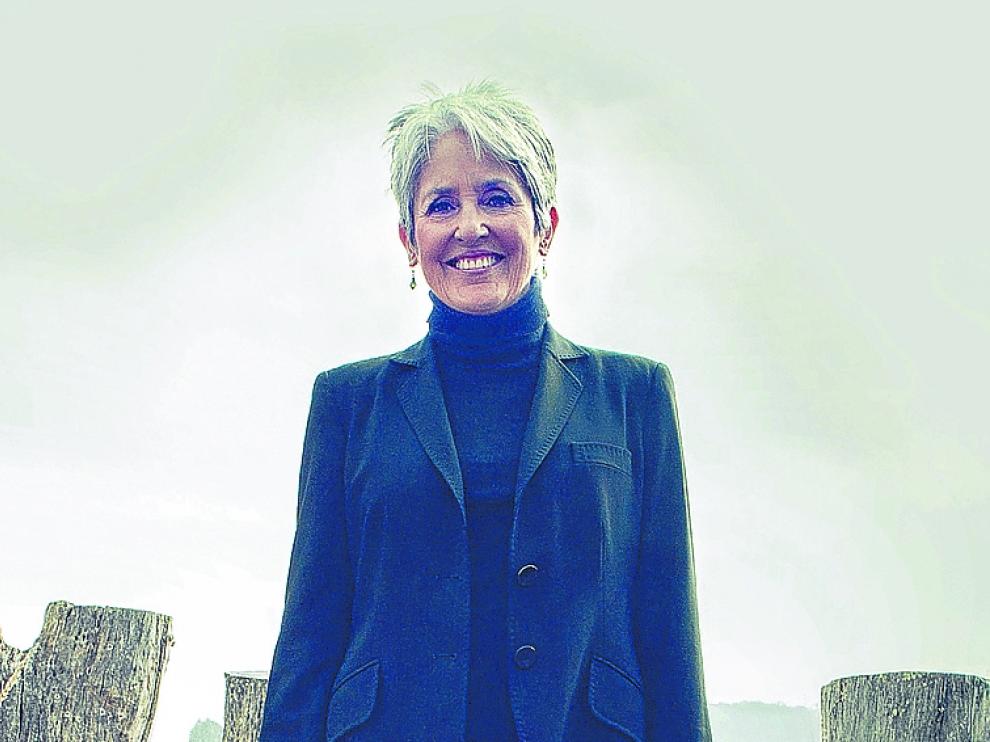 Joan Baez, de retirada pero en plena forma.