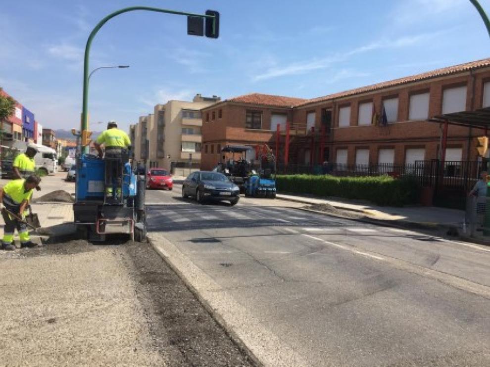 nstalación de pasos elevados en vías próximas a centros escolares.