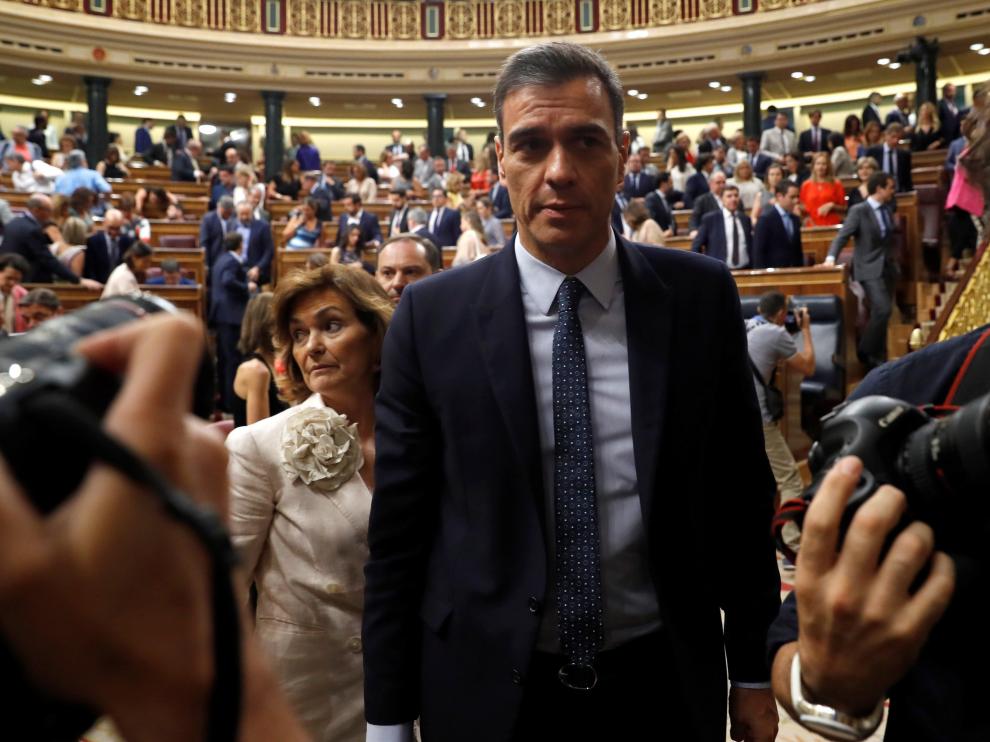Comienza la segunda jornada de la investidura de Pedro Sánchez, que concluirá con la primera votación en la que el candidato necesitaría mayoría absoluta.