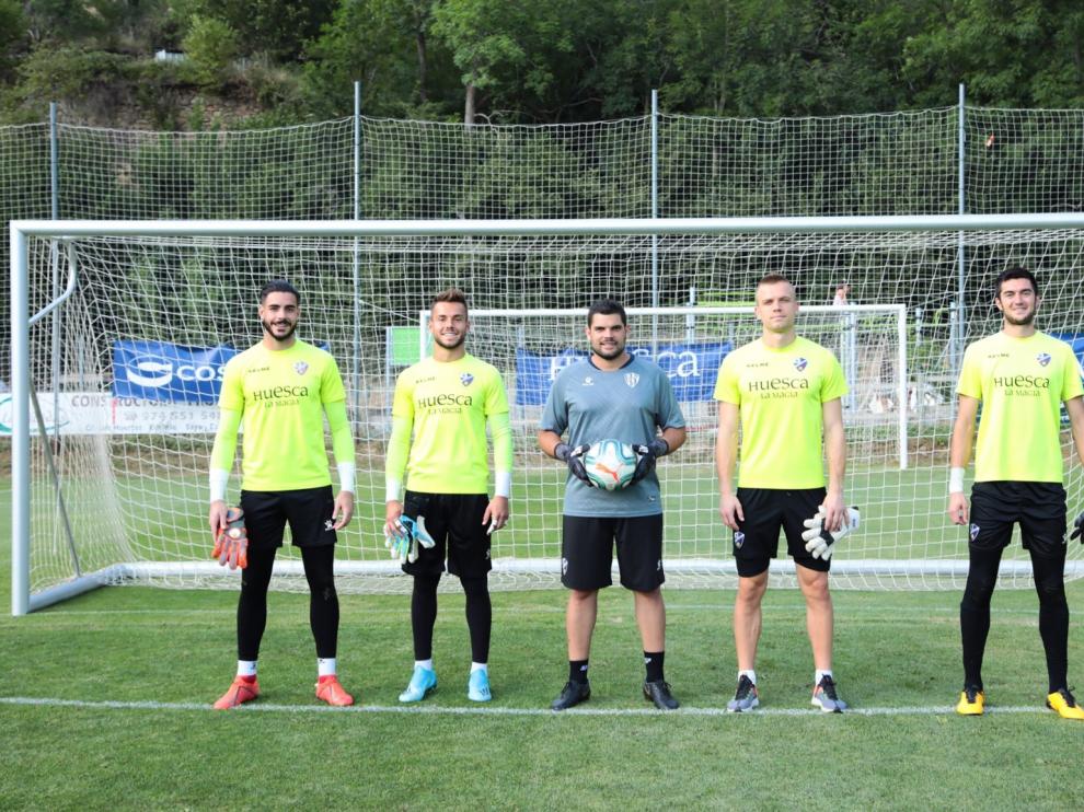 Valera, Álvaro Fernández, Mallén, Jovanovic y Bardají